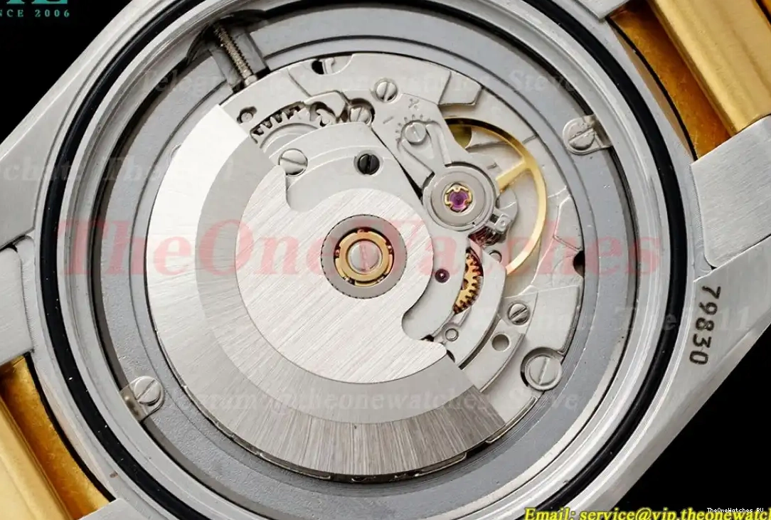 Bay A2836 SS YG Bezel Black ZF Black GMT Brown 0629